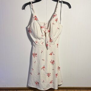 Floral Spaghetti Strap Dress